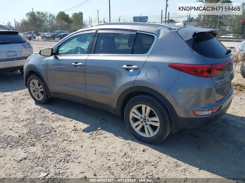 2017 Kia Sportage Lx VIN: KNDPMCAC3H7159465 Lot: 40557307