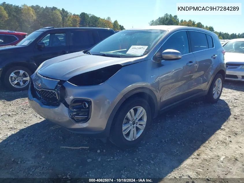 2017 Kia Sportage Lx VIN: KNDPMCAC9H7284289 Lot: 40625074