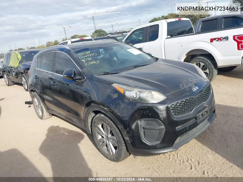 2017 Kia Sportage Lx VIN: KNDPM3ACXH7234663 Lot: 40655357