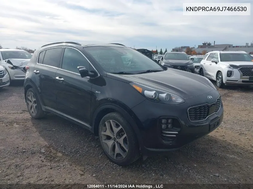 2018 Kia Sportage Sx VIN: KNDPRCA69J7466530 Lot: 12054011