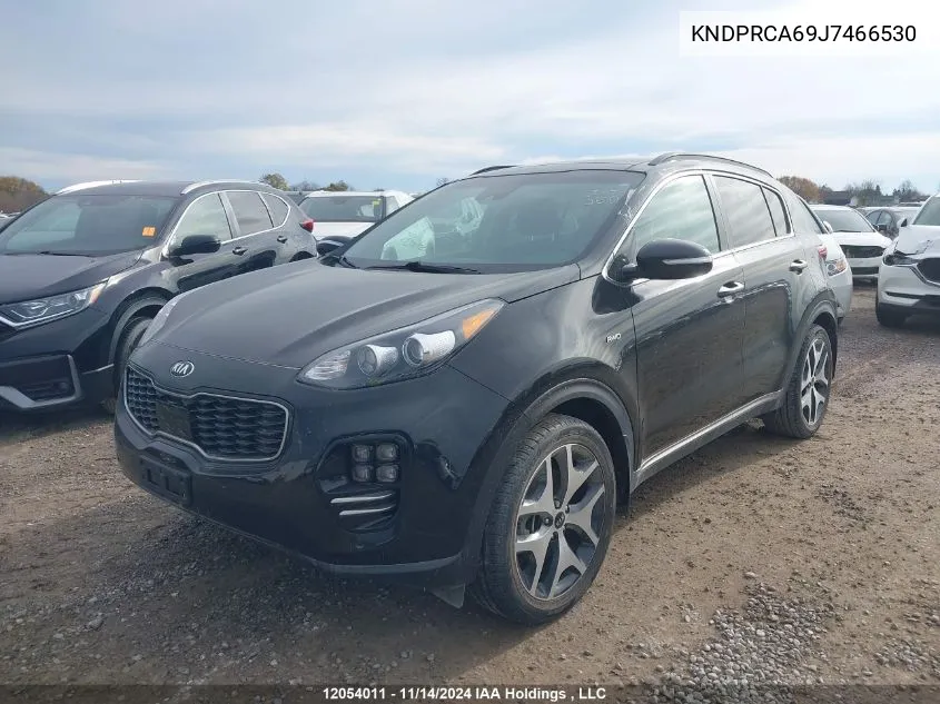 2018 Kia Sportage Sx VIN: KNDPRCA69J7466530 Lot: 12054011