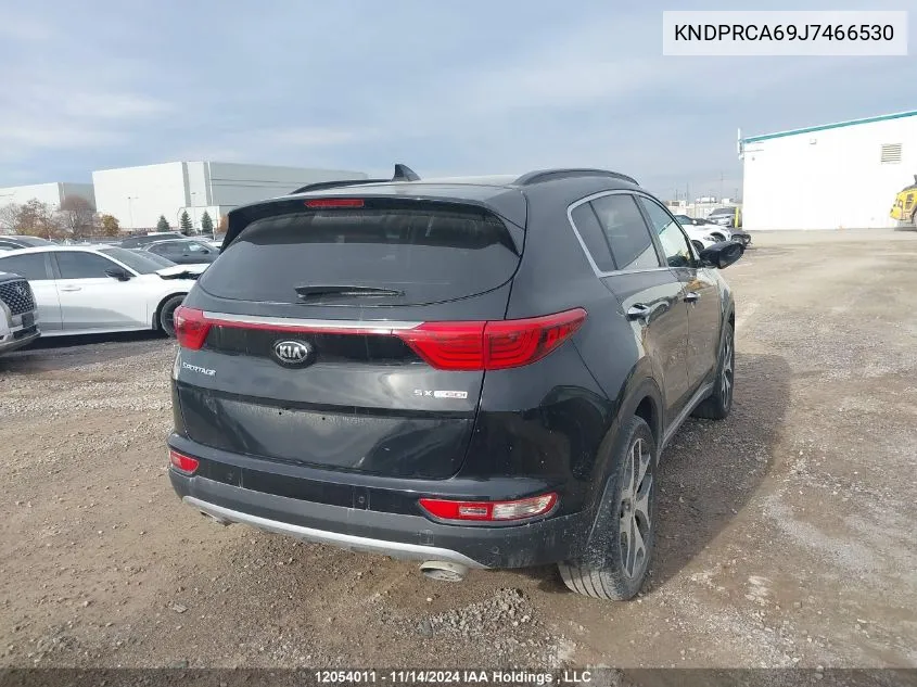 2018 Kia Sportage Sx VIN: KNDPRCA69J7466530 Lot: 12054011