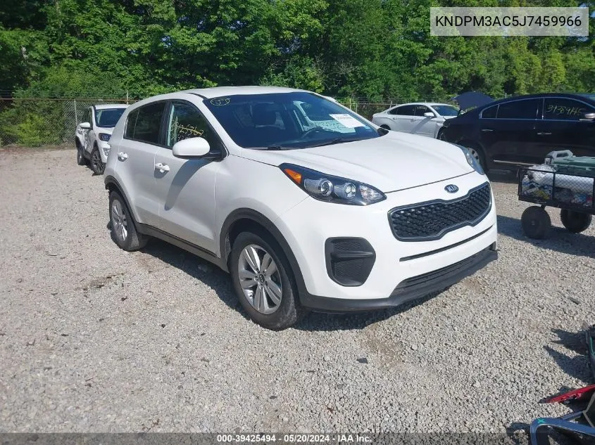 2018 Kia Sportage Lx VIN: KNDPM3AC5J7459966 Lot: 39425494