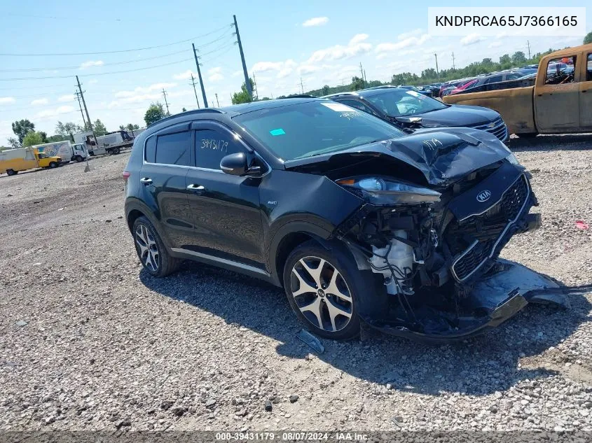 KNDPRCA65J7366165 2018 Kia Sportage Sx Turbo