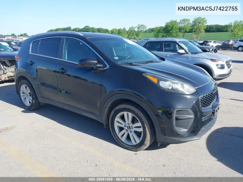 KNDPM3AC5J7422755 2018 Kia Sportage Lx