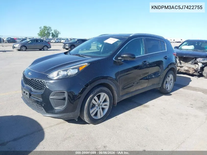 KNDPM3AC5J7422755 2018 Kia Sportage Lx