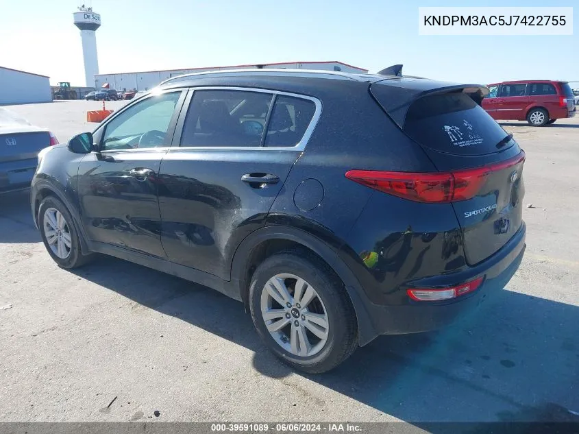 KNDPM3AC5J7422755 2018 Kia Sportage Lx