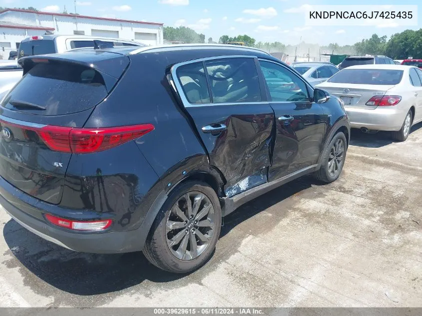 KNDPNCAC6J7425435 2018 Kia Sportage Ex