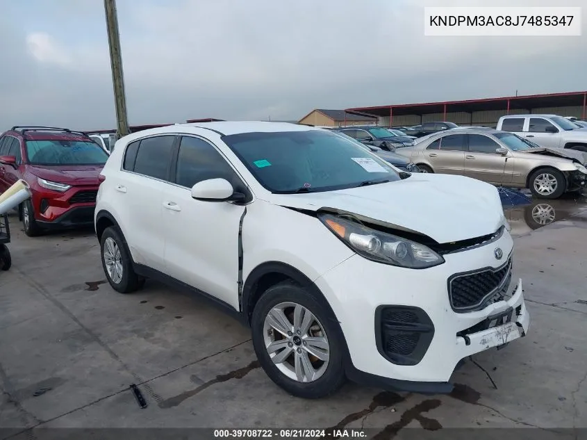 KNDPM3AC8J7485347 2018 Kia Sportage Lx