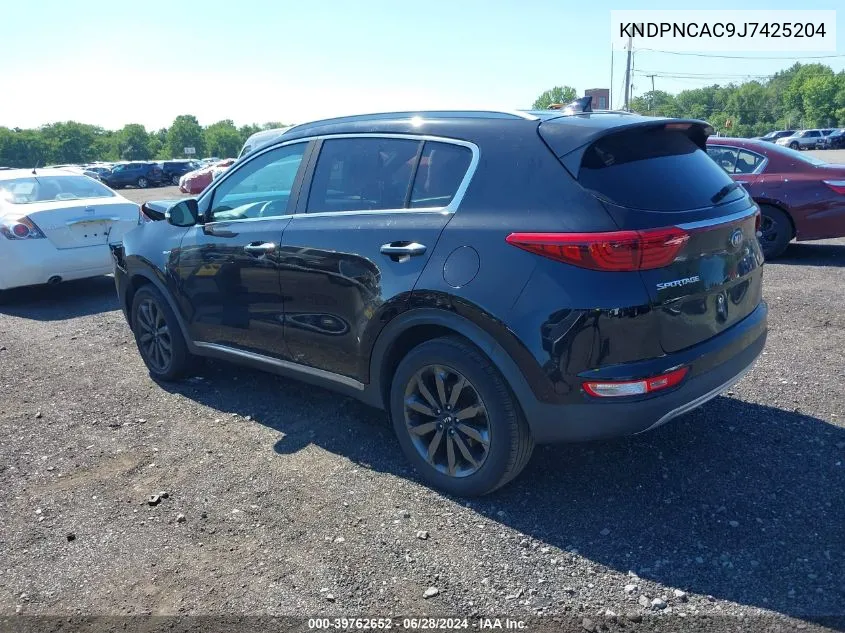 KNDPNCAC9J7425204 2018 Kia Sportage Ex