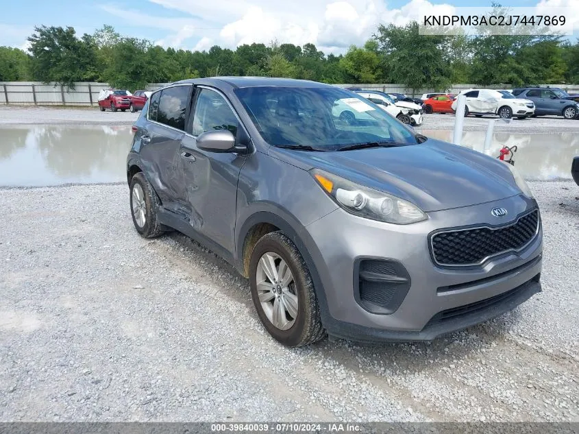 KNDPM3AC2J7447869 2018 Kia Sportage Lx