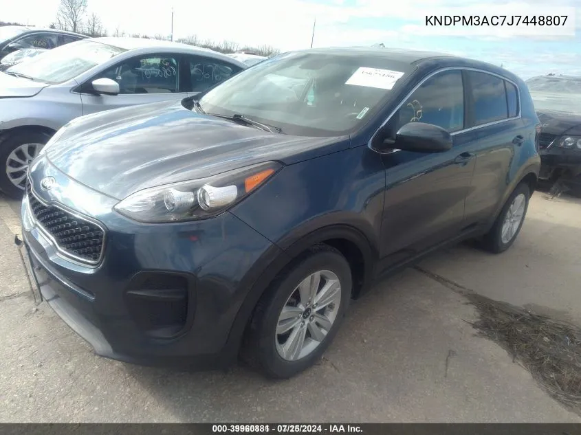 KNDPM3AC7J7448807 2018 Kia Sportage Lx