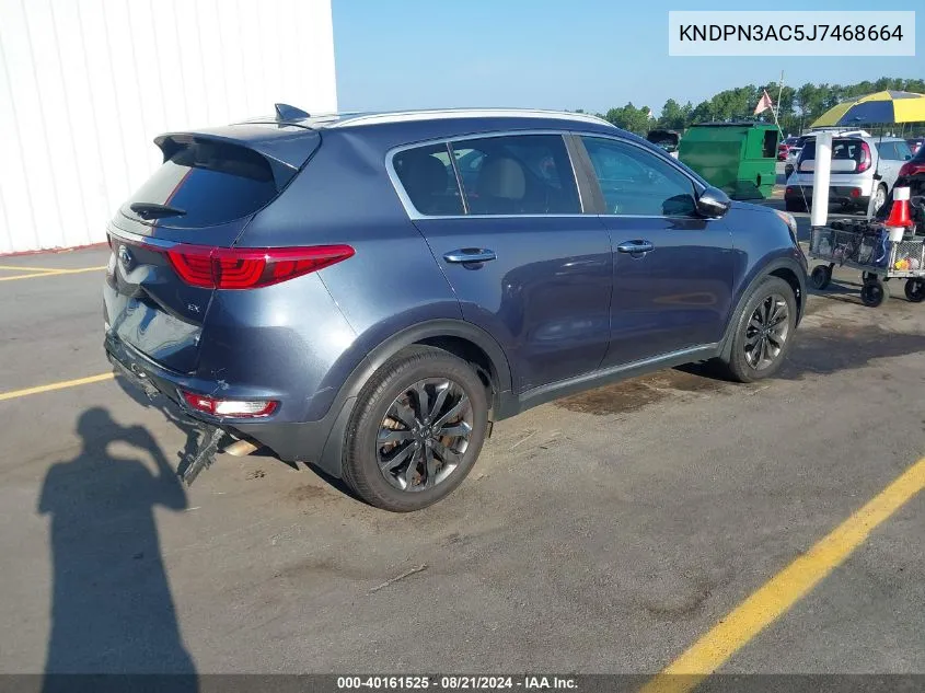 KNDPN3AC5J7468664 2018 Kia Sportage Ex