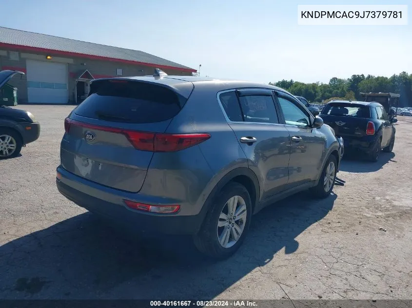 KNDPMCAC9J7379781 2018 Kia Sportage Lx