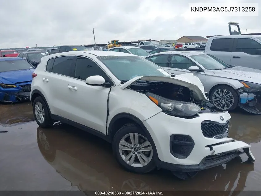 KNDPM3AC5J7313258 2018 Kia Sportage Lx