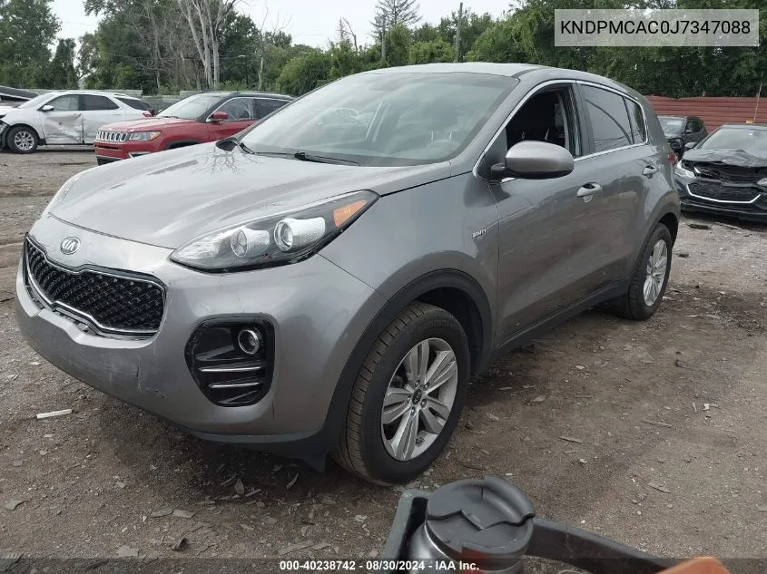 KNDPMCAC0J7347088 2018 Kia Sportage Lx