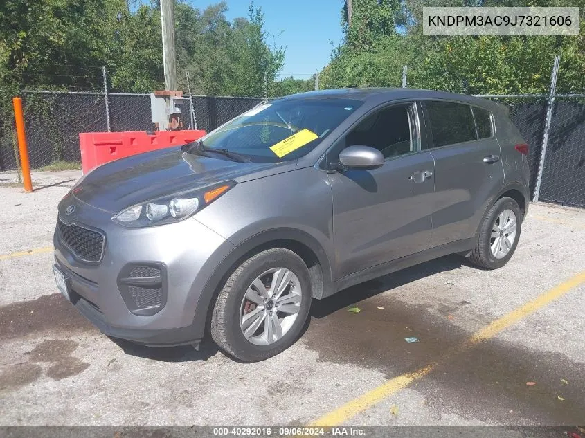 2018 Kia Sportage Lx VIN: KNDPM3AC9J7321606 Lot: 40292016