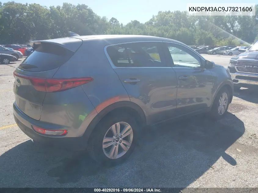 KNDPM3AC9J7321606 2018 Kia Sportage Lx