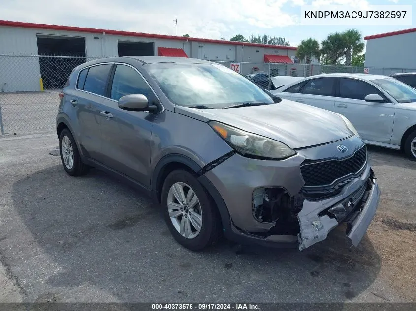 KNDPM3AC9J7382597 2018 Kia Sportage Lx