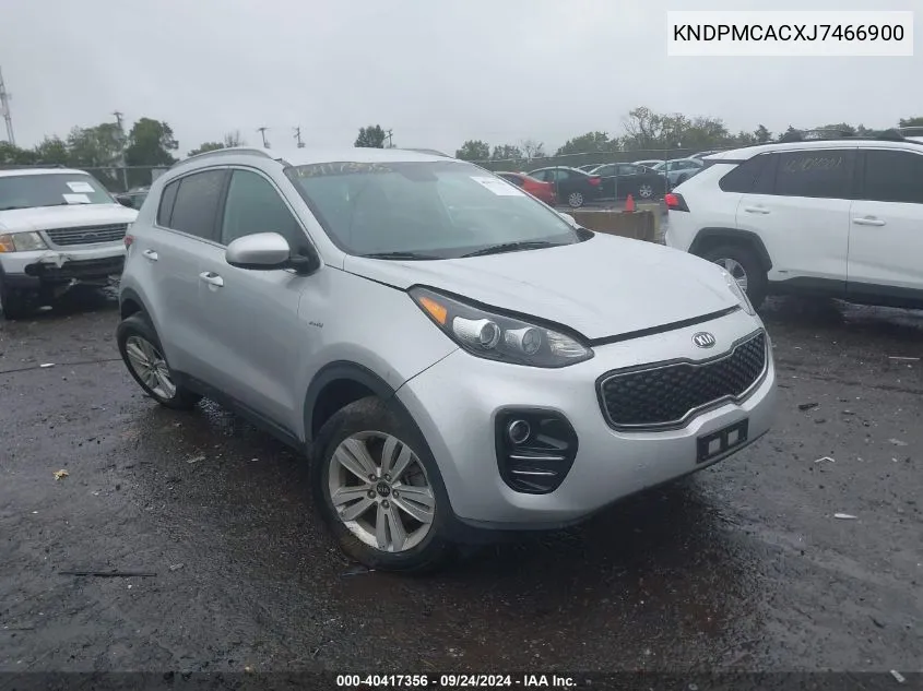 KNDPMCACXJ7466900 2018 Kia Sportage Lx