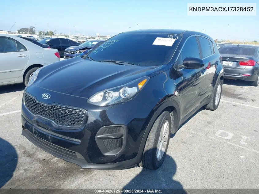 KNDPM3ACXJ7328452 2018 Kia Sportage Lx