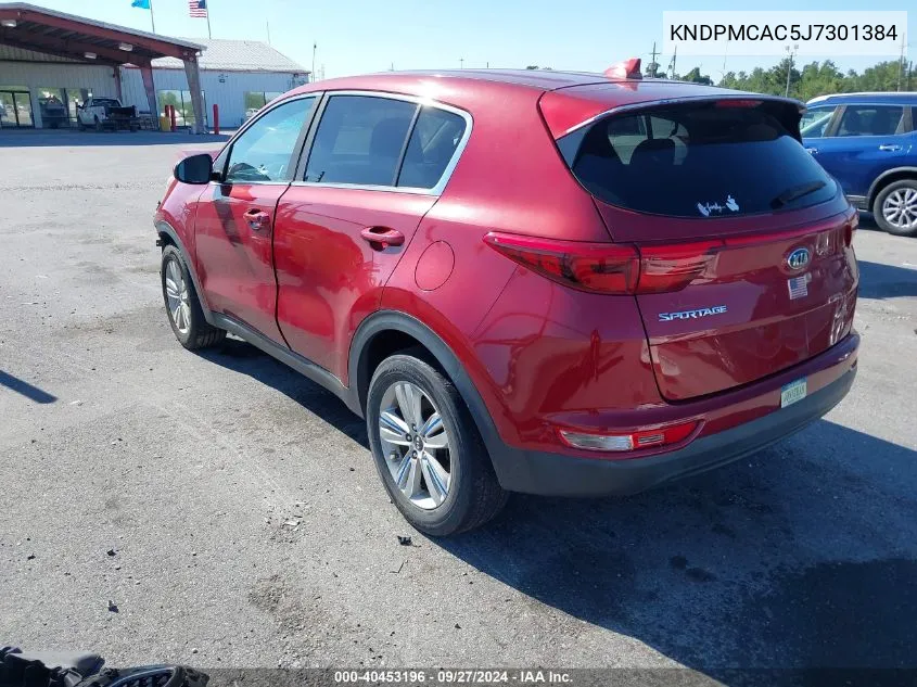 KNDPMCAC5J7301384 2018 Kia Sportage Lx