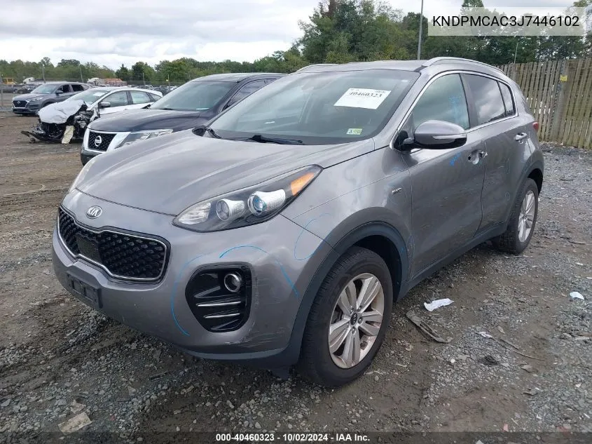 KNDPMCAC3J7446102 2018 Kia Sportage Lx