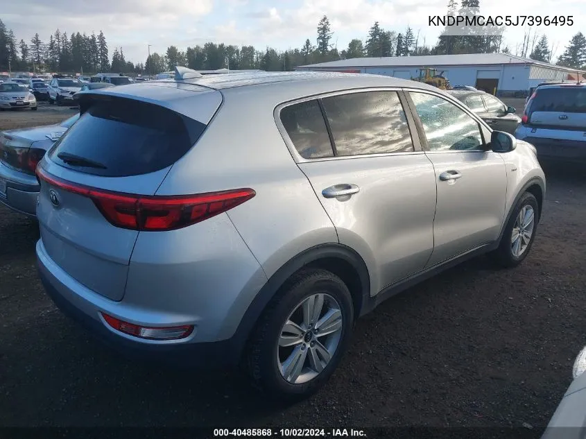 KNDPMCAC5J7396495 2018 Kia Sportage Lx