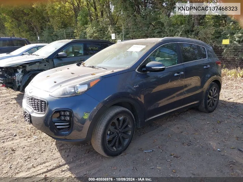 2018 Kia Sportage Ex VIN: KNDPNCAC1J7468323 Lot: 40556976