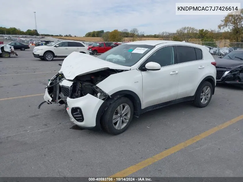 2018 Kia Sportage Lx VIN: KNDPMCAC7J7426614 Lot: 40593705