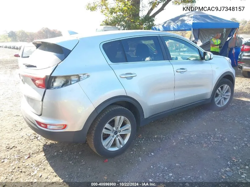 2018 Kia Sportage Lx VIN: KNDPMCAC9J7348157 Lot: 40596980