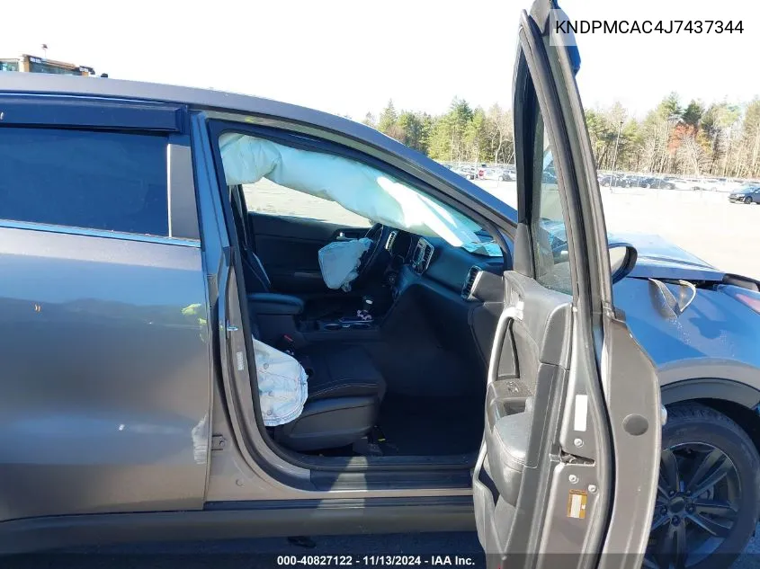 KNDPMCAC4J7437344 2018 Kia Sportage Lx