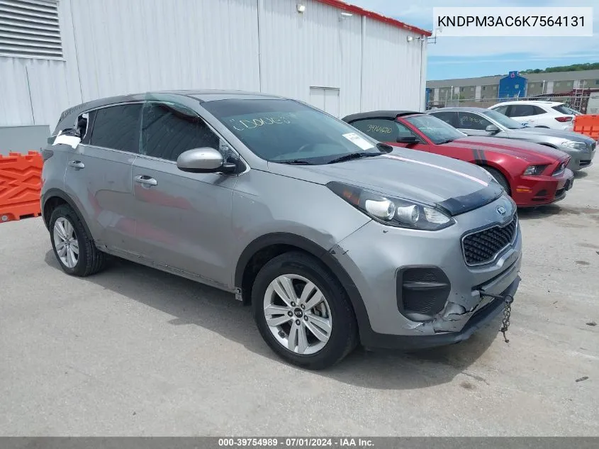 KNDPM3AC6K7564131 2019 Kia Sportage Lx