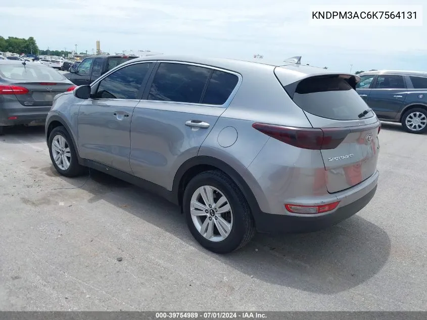 KNDPM3AC6K7564131 2019 Kia Sportage Lx