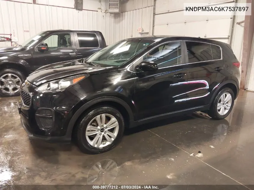 2019 Kia Sportage Lx VIN: KNDPM3AC6K7537897 Lot: 39777212