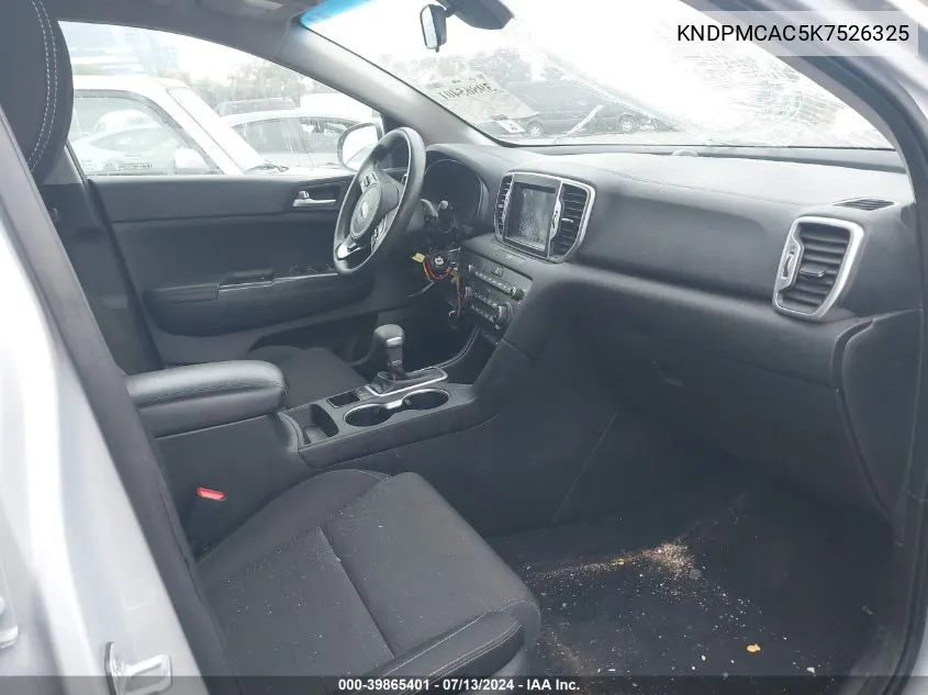 KNDPMCAC5K7526325 2019 Kia Sportage Lx