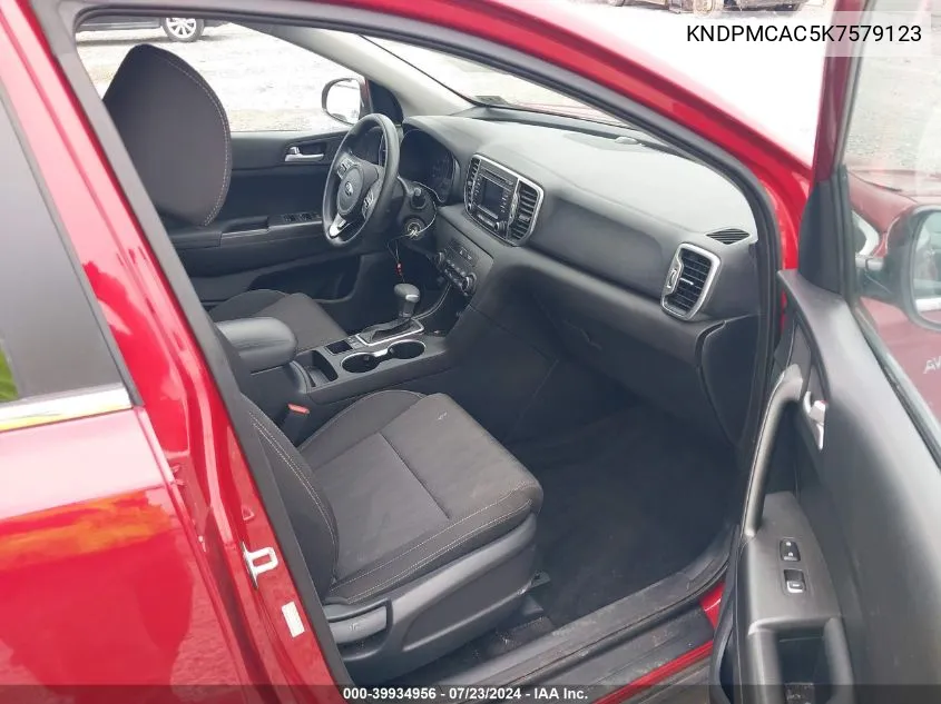 KNDPMCAC5K7579123 2019 Kia Sportage Lx