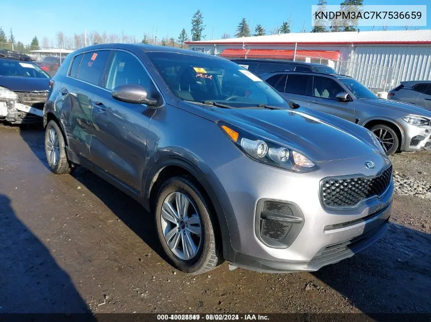 KNDPM3AC7K7536659 2019 Kia Sportage Lx