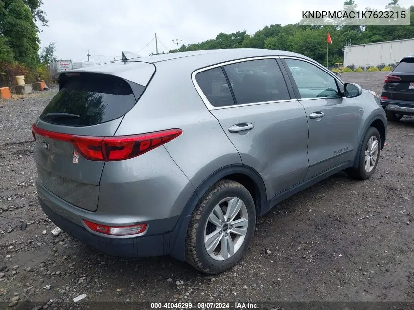 KNDPMCAC1K7623215 2019 Kia Sportage Lx