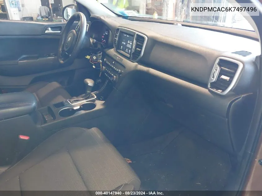 KNDPMCAC6K7497496 2019 Kia Sportage Lx