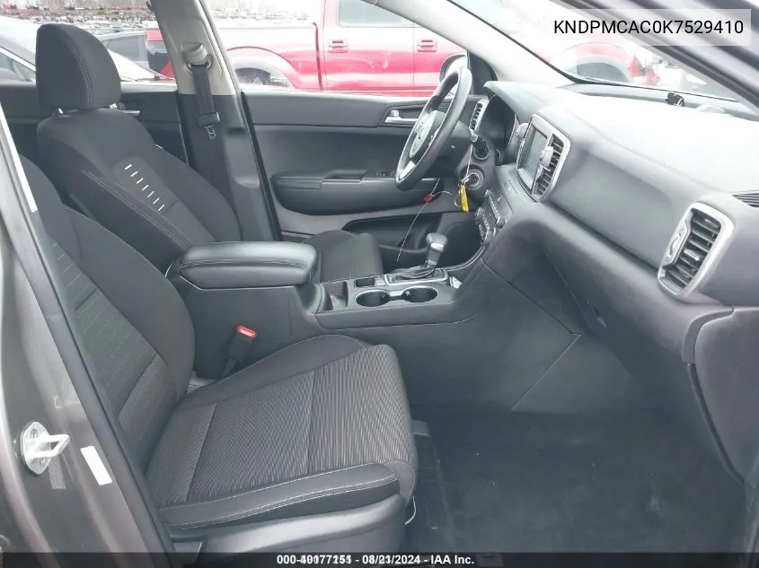 KNDPMCAC0K7529410 2019 Kia Sportage Lx