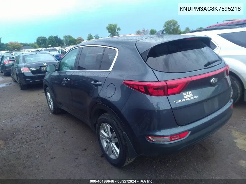 KNDPM3AC8K7595218 2019 Kia Sportage Lx