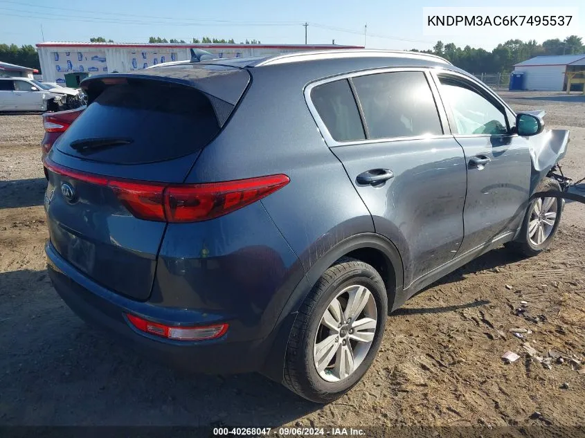 KNDPM3AC6K7495537 2019 Kia Sportage Lx