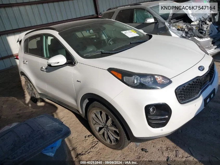 KNDPNCAC6K7547164 2019 Kia Sportage Ex