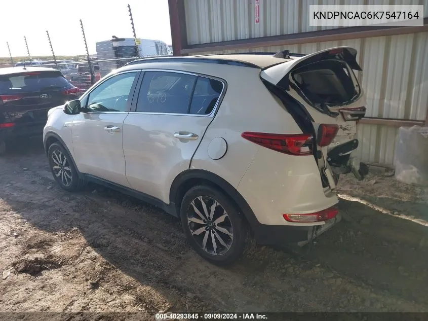 KNDPNCAC6K7547164 2019 Kia Sportage Ex