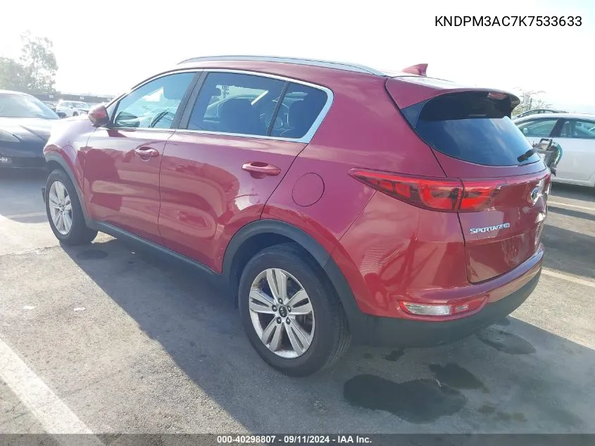 KNDPM3AC7K7533633 2019 Kia Sportage Lx