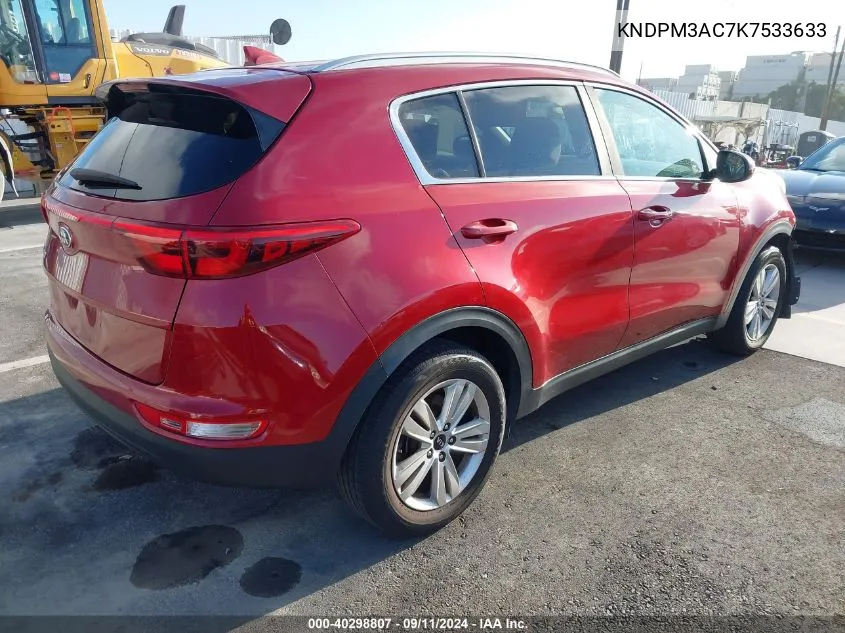 KNDPM3AC7K7533633 2019 Kia Sportage Lx