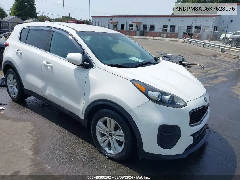 2019 Kia Sportage Lx VIN: KNDPM3AC5K7628076 Lot: 40300202