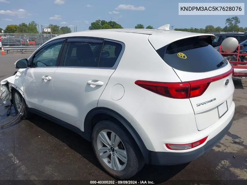 KNDPM3AC5K7628076 2019 Kia Sportage Lx