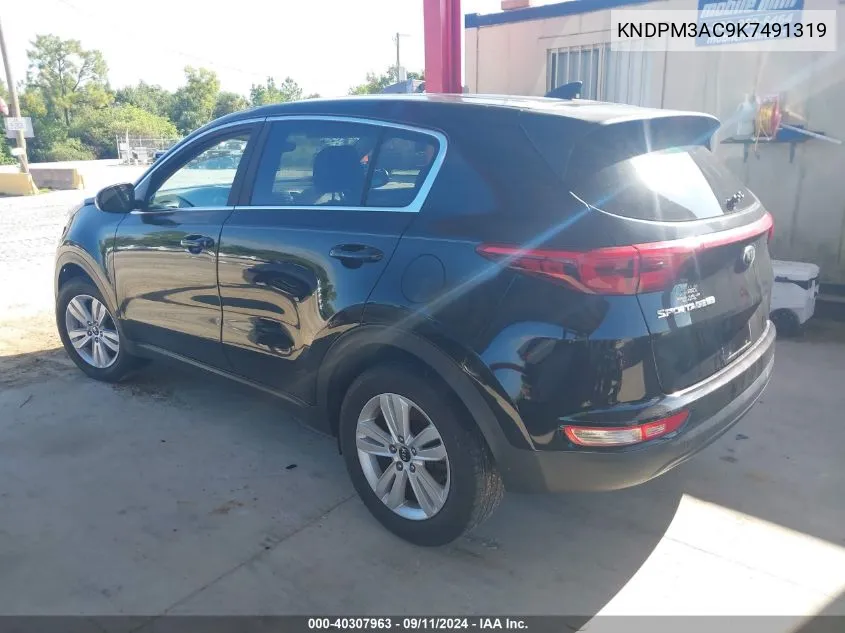 KNDPM3AC9K7491319 2019 Kia Sportage Lx